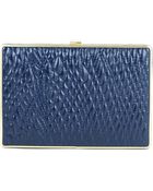 Ivanka Trump Quilted Box Miniaudiere - Lyst