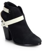 Rag & Bone Harrow Suede Ankle Boots - Lyst