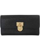 Michael Kors Hamilton Flap Wallet - Lyst