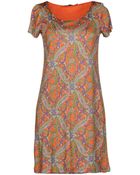 Ralph Lauren Short Dress - Lyst