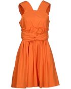 MSGM Short Dress - Lyst