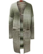 Missoni Variegated Knit Cardigan Coat - Lyst