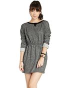 BCBGeneration Long-Sleeve Sweatshirt Dress - Lyst