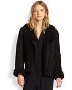Rag & Bone Suede & Lamb Shearling Jacket - Lyst