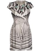 Peter Pilotto Short Dress - Lyst