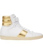Saint Laurent Classic Court Sneakers - Lyst