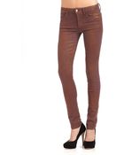Joe's Jeans The Skinny Metallic Jeans - Lyst