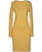 Fausto Puglisi Knee-Length Dress - Lyst