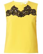 Diane von Furstenberg Betty Top - Lyst