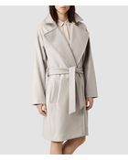 AllSaints Miya Coat - Lyst