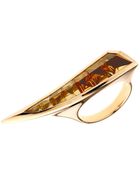 Shaun Leane Citrine & Yellow-Gold Sabre Ring - Lyst