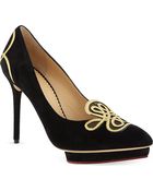 Charlotte Olympia Prosperous Debbie Courts - Lyst