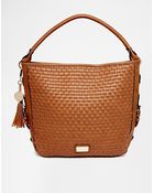 Dune Woven Hobo Bag - Lyst