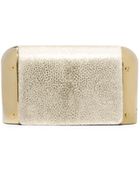 Michael Kors Leyla Small Stingray Clutch - Lyst