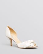 Kate Spade Peep Toe Dorsay Pumps - Sala - Lyst