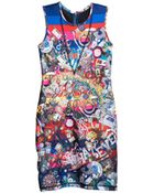 Cynthia Rowley Bonded Shift Dress - Lyst