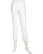 Laundry By Shelli Segal Cropped Slim Twill Pants - Lyst