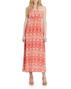Joie Ruma Silk Printed Maxi Dress - Lyst