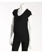 Michael Stars Maternity Supima Capsleeve Scoop Neck Tee - Lyst