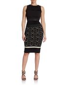 Giambattista Valli Sleeveless Combo Dress - Lyst