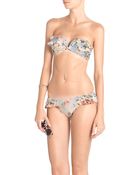 Zimmermann Georgia Frill Floral Bikini - Lyst