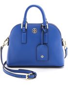 Tory Burch Robinson Mini Dome Satchel - Jelly Blue - Lyst