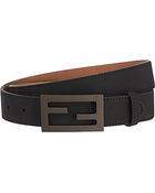 Fendi Matte Leather Belt - Lyst