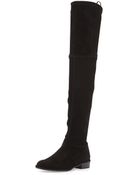 Stuart Weitzman Lowland Suede Over-The-Knee Boot - Lyst