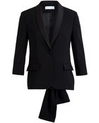 OSMAN Virgin Wool Tuxedo Jacket - Lyst