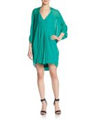 Diane von Furstenberg Fleurette Silk Dress - Lyst