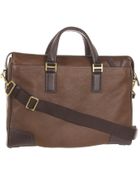 Tumi Beacon Hill Irving Slim Leather Brief - Lyst