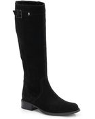 Aquatalia by Marvin K Uplift Suede Tall Boots - Lyst