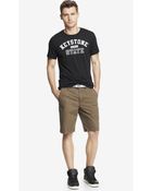 Express 10 Inch Belted Lennox Shorts - Lyst