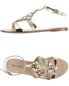 Miu Miu Sandals - Lyst