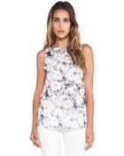 American Vintage Rosales Printed Tank Top - Lyst
