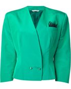 Gianni Versace Vintage Structured Jacket - Lyst