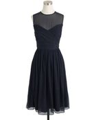 J.Crew Petite Clara Dress In Silk Chiffon - Lyst