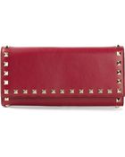 Valentino 'Rockstud' Clutch - Lyst
