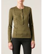 Tom Ford Button Down Tshirt - Lyst