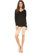 Vince Double V Neck Sweater - Lyst