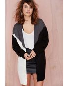 Nasty Gal Gradient Knit Cardigan - Lyst