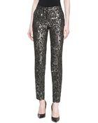 Michael Kors Samantha Brocade Skinny Pants - Lyst