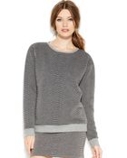 Vince Camuto Two by Reptileembossed Sweatshirt - Lyst