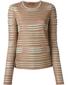 Missoni Patterned Sweater - Lyst