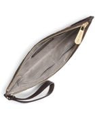 Michael Kors Bedford Camouflage Hair Calf Clutch - Lyst