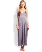Myla Arya Silk-Blend Long Gown - Lyst