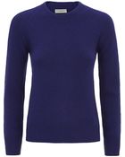 Burberry London Crew Neck Cashmere Sweater - Lyst