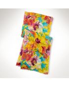 Lauren by Ralph Lauren Floral Scarf - Lyst