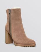 Elie Tahari Booties - Geneva High Heel - Lyst