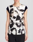 Max Mara Top - Bosforo Silk Print - Lyst
